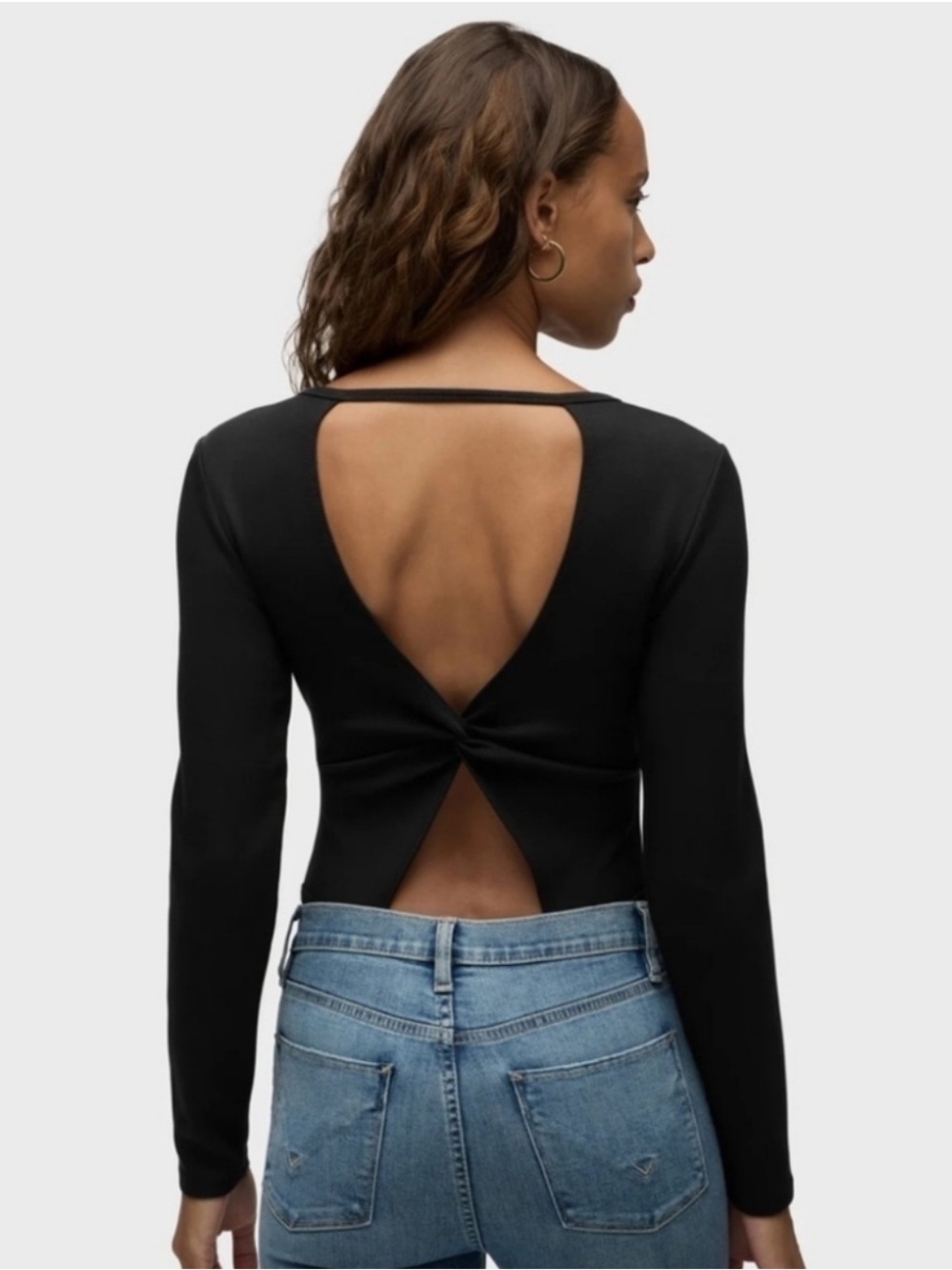 Hudson Jeans Knot Back Bodysuit